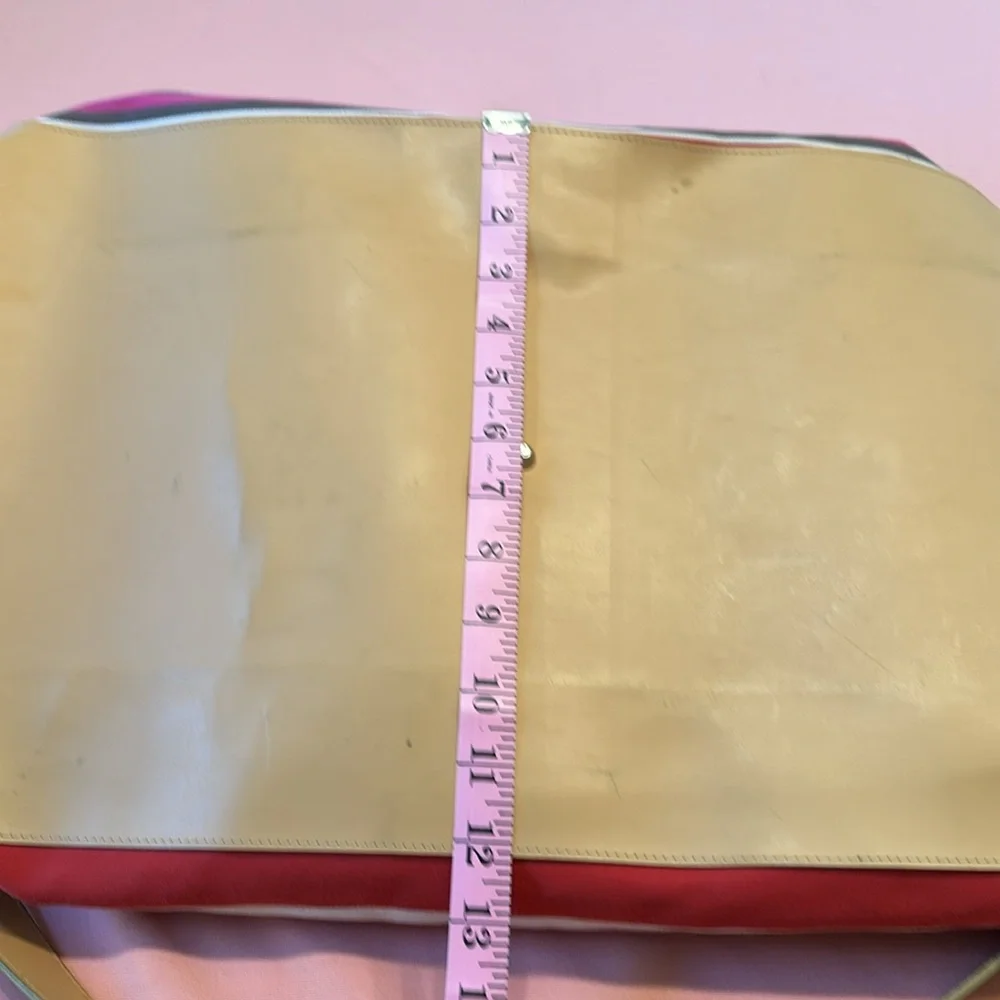 Kate Spade Canvas Multicolor Extra Large Travel Bag.
